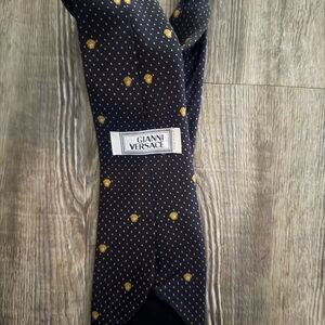 Versace Black and Gold Men's Tie
